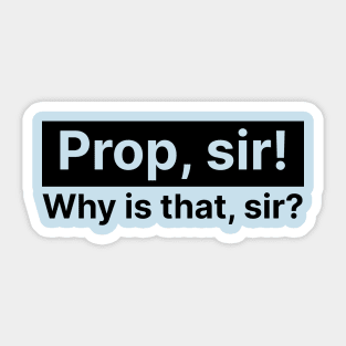 If I Was the Marrying Kind ... Prop Sticker